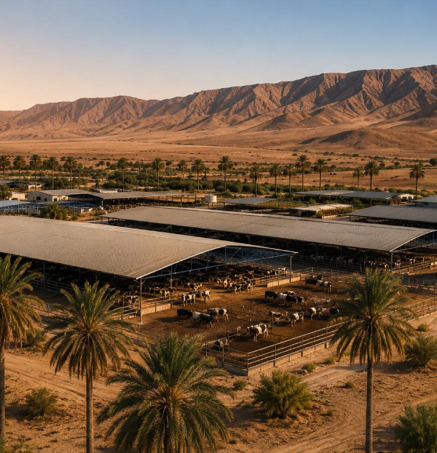 Meet the Israeli Desert Dairy Cow CANAAN